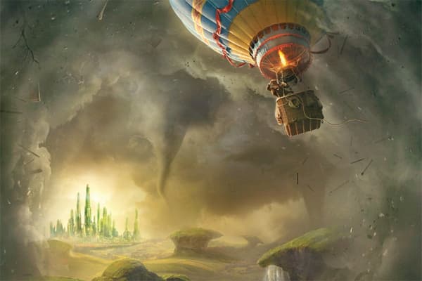 森溫美執導的'魔境仙踪'首張初版海報