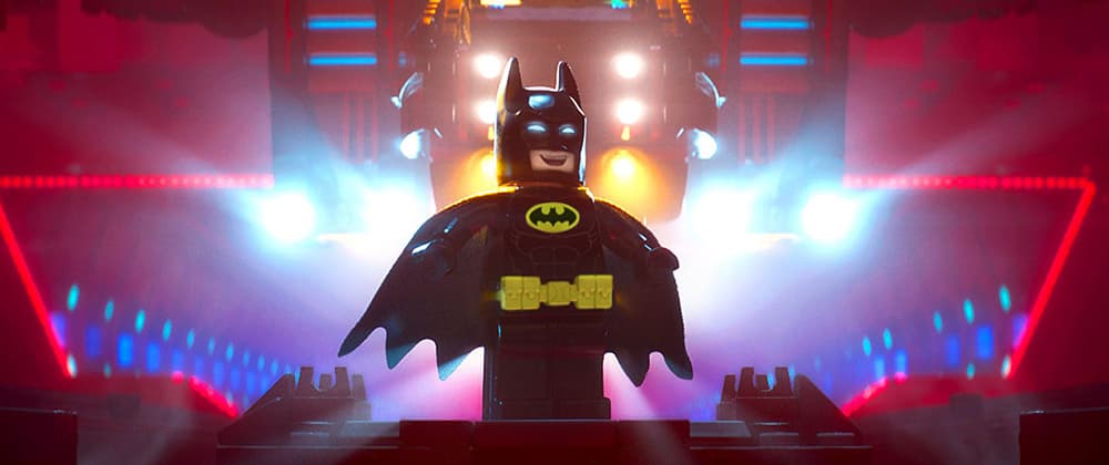 蝙蝠俠於 'Lego 蝙蝠俠英雄傳'漫畫節預告片中訓練羅賓
