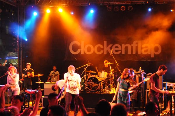 Clockenflap 2009 - 第一日．2009年11月7日．香港