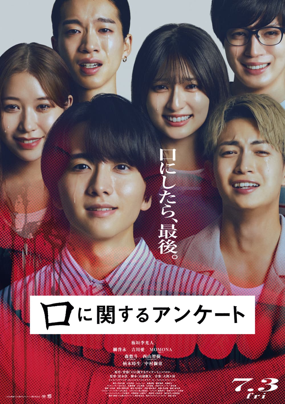 口に関するアンケート