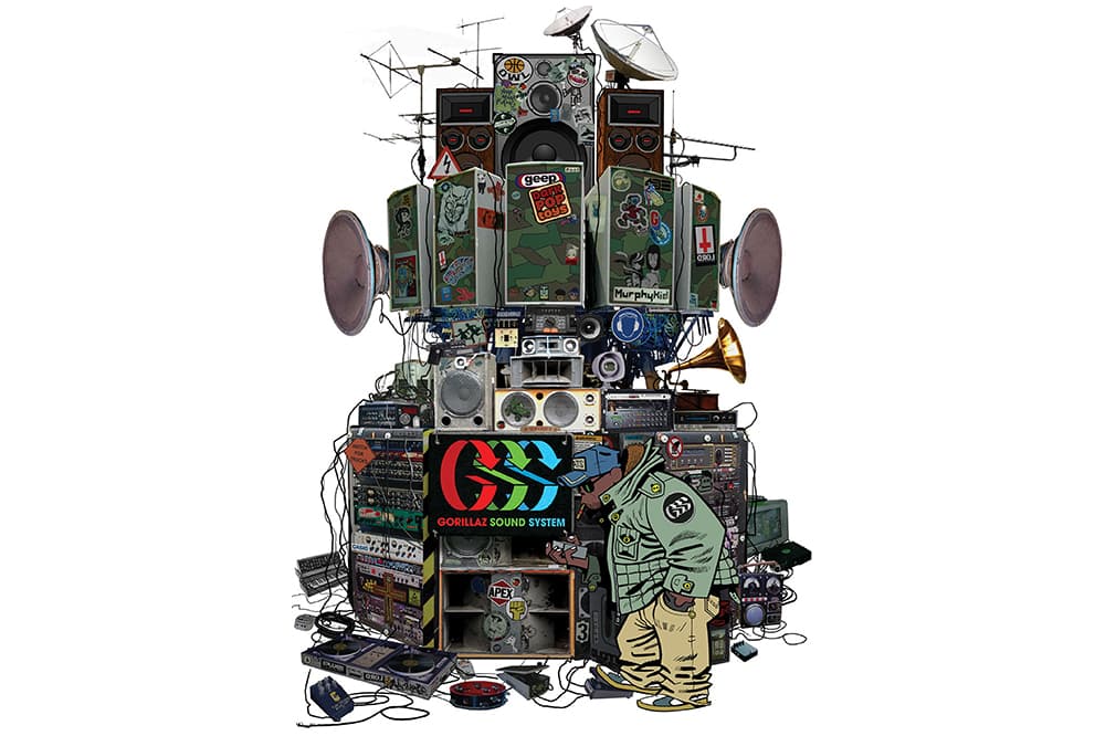 Gorillaz Sound System - 香港 DJ Set 2015年4月30日