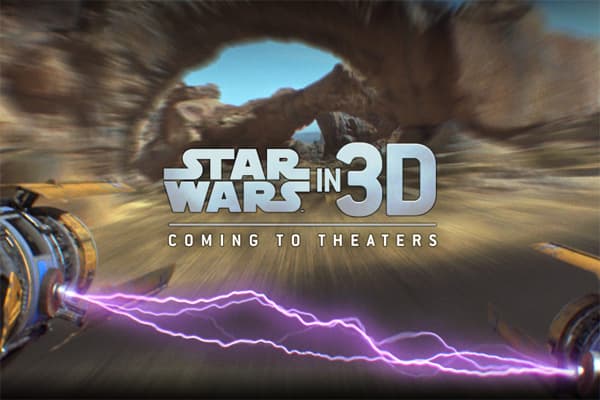 'Star Wars 系列' 3D 再現