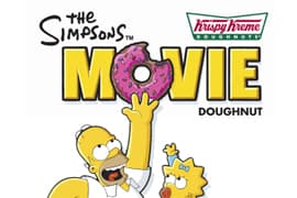 Krispy Kreme 特製 The Simpsons Movie 版本油炸圈餅