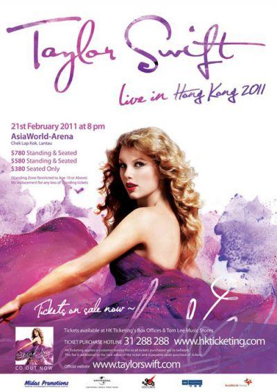 Taylor Swift Live In Hong Kong 2011-02-21