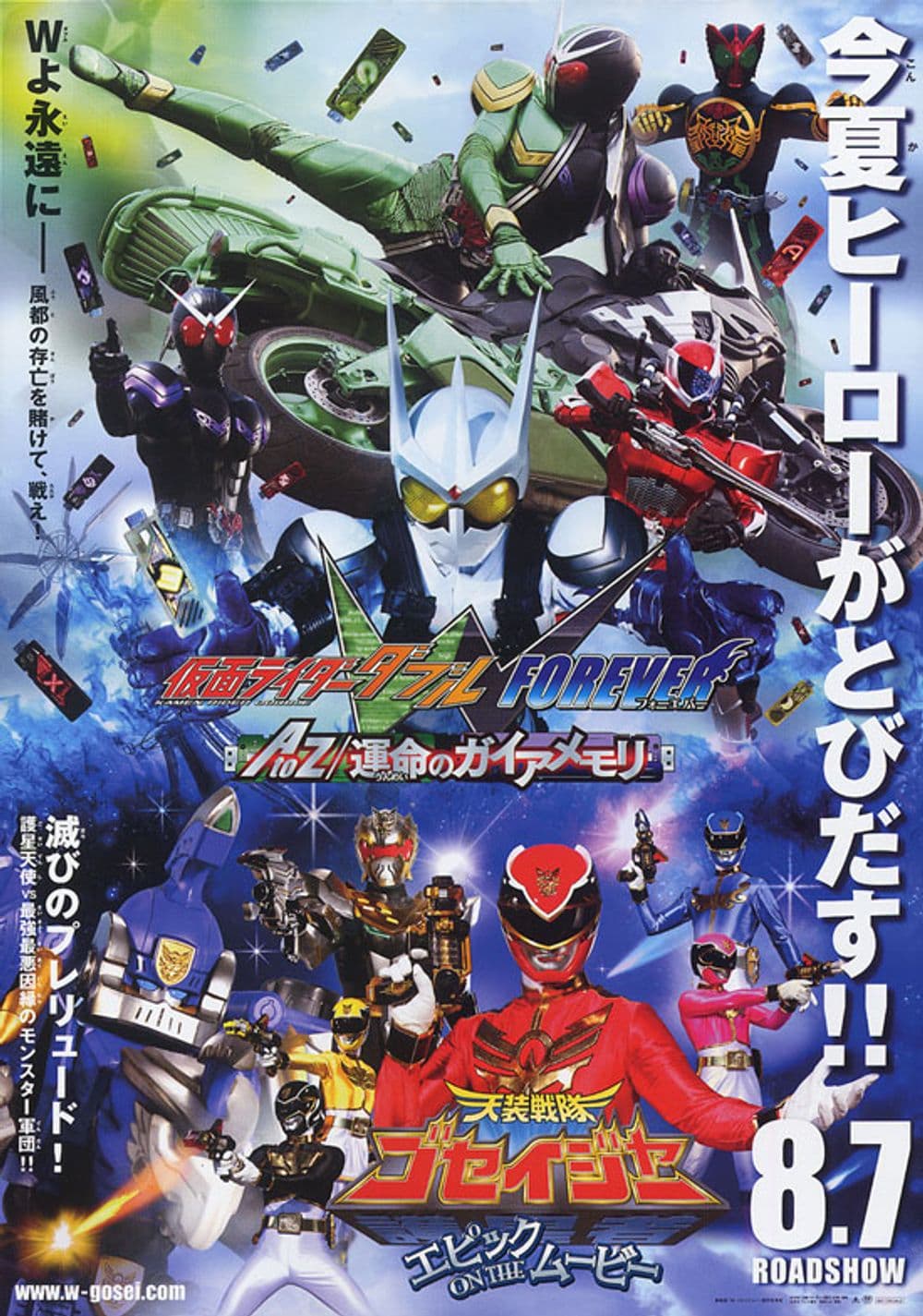 Kamen Rider W Forever: AtoZ/The Gaia Memories Of Fate