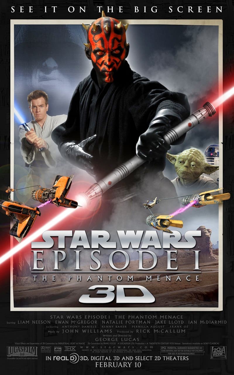US Poster (2012 3D Version)