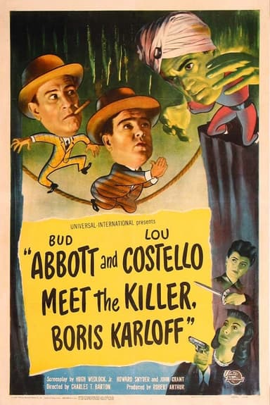 Abbott And Costello Meet The Killer, Boris Karloff