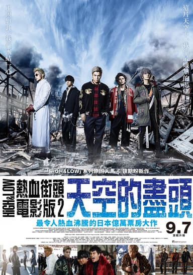 HiGH&LOW 熱血街頭 電影版2:天空的盡頭