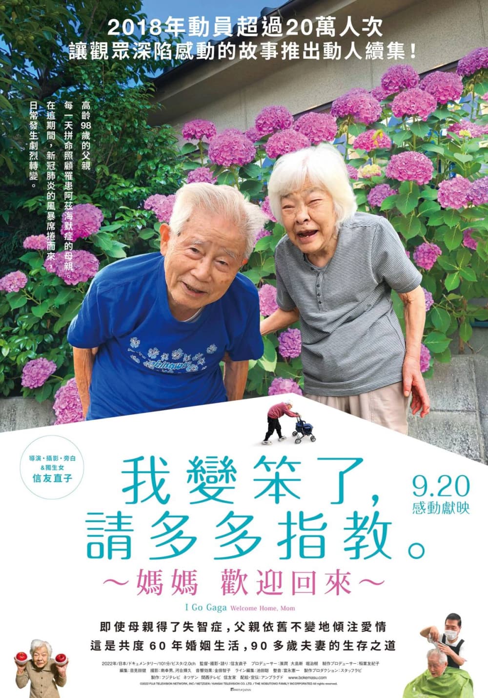 我變笨了,請多多指教:媽媽歡迎回來